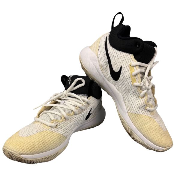 Nike Zoom‎ Rev Sneakers Shoes Mens TB Basketball  White Black 922048-100 Size 9 - Picture 2 of 9